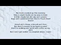 LUCKIEST MAN ALIVE​ BY: HARDY (LYRICS)