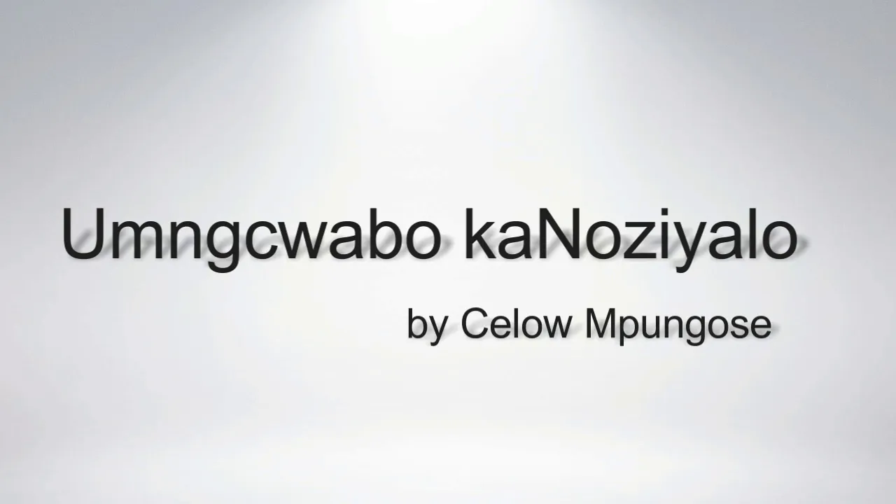 Scelo Mpungose : umngcwabo kaNoziyalo