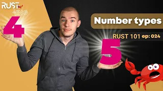 Rust 101 - Number types in Rust