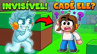 USEI PODER INVISÍVEL no ESCONDE-ESCONDE do ROBLOX!
