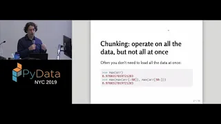 Itamar Turner-Trauring Small Big Data using NumPy and Pandas when your data PyData NYC 2019