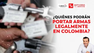 Abelardo de la Espriella suspende decreto que restringía el porte de armas | Noticiero del Mediodía