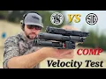 Sig P365 XMacro Vs Sig P365 Fuse Vs S W Shield Plus Carry Comp Velocity Test