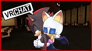 Shadow and Rouge hangout VRChat Shadouge