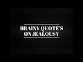 jealousy Quotes Jealousy Makes You Insecure Support Good Cause