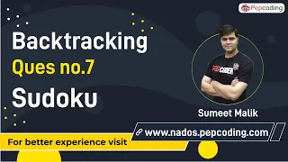 How to Solve Sudoku using Backtracking Recursion