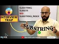SQL Interview Questions SUBSTRING SUBSTR MID SUBSTRING - INDEX Explained with Examples
