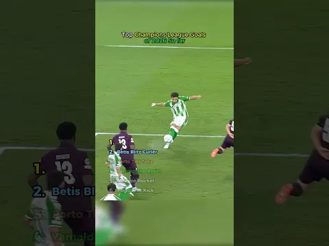 Top Champions League Goals of 2026 So far