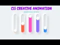 CSS Creative Neumorphism Animation Effects
