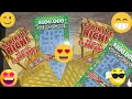 CT lottery 60 scratch session Strike it Rich 100 000 Cashword 12