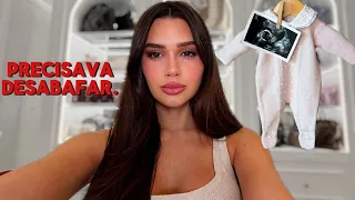 ABRINDO MEU CORAÇÃO na minha PRIMEIRA GRAVIDEZ...