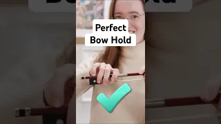 How To Hold The Violin Bow 
