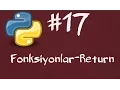 Python3 Lessons 17 - Return in Functions