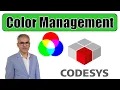 CODESYS Color management in the Visualization