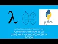 How To Use map Function using lambda Expression and List In Python With a Example