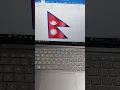 How to Create Nepal Flag in MS Word - Easy Tutorial