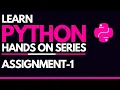 - Python Assignment