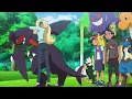Pokemon Ult Journeys Mommy Cythnia Gives Garchomp a Massage u u Englis ub