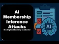 AI Membership Inference Attacks