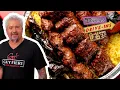 Guy Fieri Eats Persian-Armenian Kabobs with a Twist Diners Drive-Ins and Dives Food Network