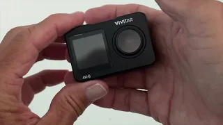 How to open and close the Vivitar 4K Action Camera s water proof case