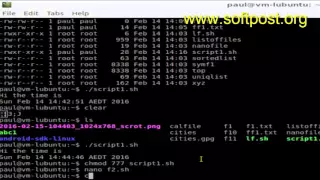 How to execute a shell script in Mac OS X Terminal