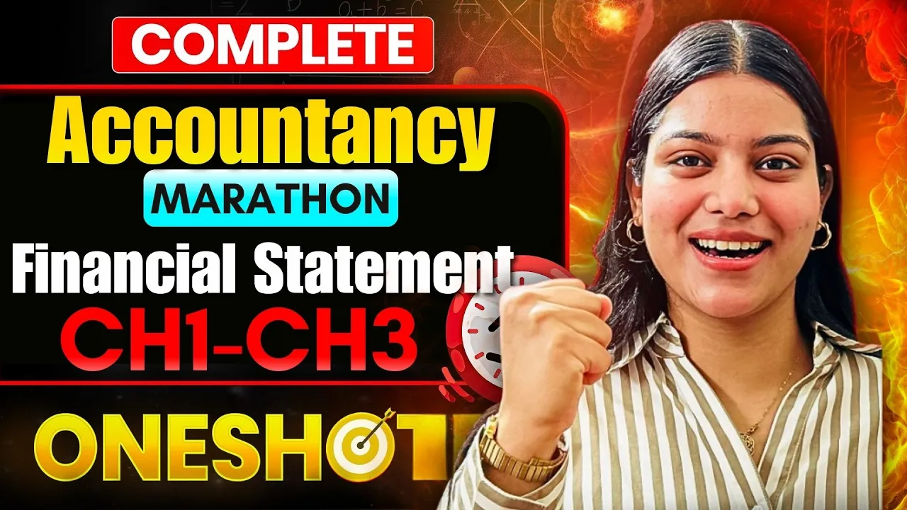Class 12 Accounts ONESHOT Analysis of Finacial Statement CH1-CH3 Accounts CBSE Boards 2026🔥 Fahima