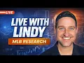 MLB Research Data Deep Dive MLB Props Bets Research Live With Lindy