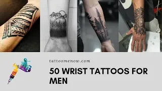 50 WRIST TATTOOS FOR MEN 2019