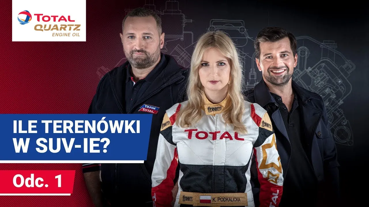 Jazda SUV-em w terenie cz.1 | Patryk, Adam, Klaudia | Team Total : Youtube video player