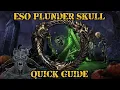 ESO witches festival plunder skull guide