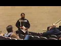 Mark Yancey of Native Americans Guardians Association attempts to defend the use of Native Mascots