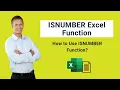 ISNUMBER Excel Function How to Use ISNUMBER Function