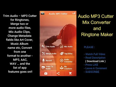 Download MP3 ✅ HOW TO ? - Audio MP3 Cutter Mix Converter and Ringtone Maker ✅ ( best free android apps )