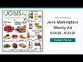 Jons Marketplace Weekly Ad 26 - 26 Best Deals