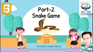 Display Snake And Food Part - 2 Snake Game JavaScript EXCELLENT CODE WITH AJ