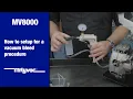 Brake bleed setup using the 8000