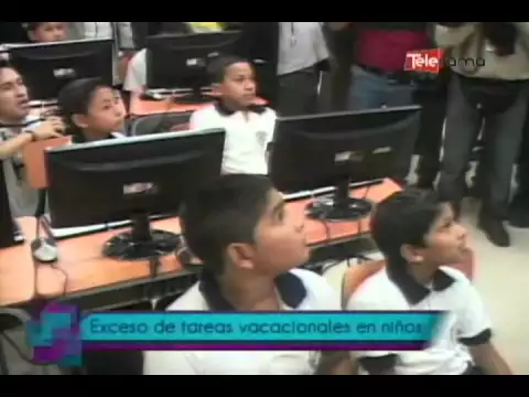 Excesos de tareas vacacionales en niños