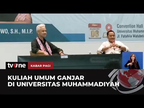 Berikan Kuliah Umum, Ganjar Kenalkan Program Gaspol