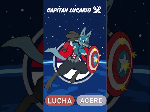 Transformo a los Héroes de Marvel Rivals en POKÉMON | Cap. Lucario #1 #parati #pokemon #fakemon
