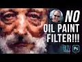 Photoshop Realistic OIL PAINTING Effect using NO Oil Paint Filters