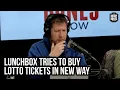 Lunchbox Lets Gas Station Clerks Pick His Lottery Tickets