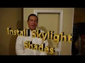 How to Install Skylight Shades from BlindsOnline com