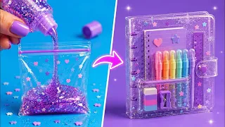 VIRAL Mini School Supplies 🤯✏️ Tiny Crafts You NEED to Try! #SchoolDIY