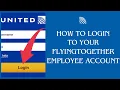 How To Login To Flying Together Employee Account