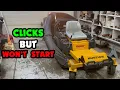 Hustler Raptor Zero Turn - Clicks But Won t Start Tune Up