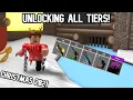 Unlocking ALL TIERS of the Murder Mystery 2 Christmas 2021 Battlepass MAIN EVENT