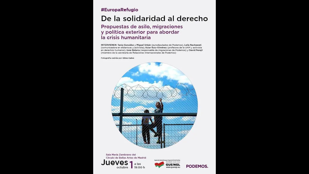 #EuropaRefugio De la solidaridad al derecho