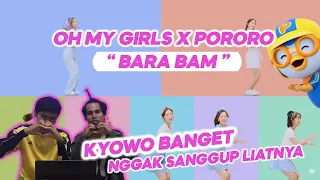  mv reaction oh my girl x pororo bara bam 