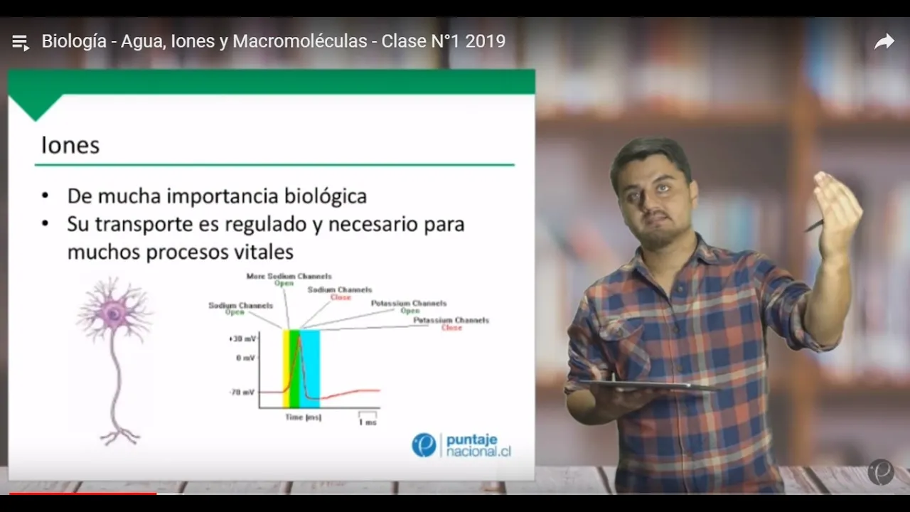 Biología - Agua, Iones y Macromoléculas - Clase N°1 2019